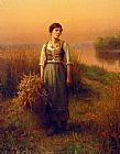 Daniel Ridgway Knight Normandy Maid painting